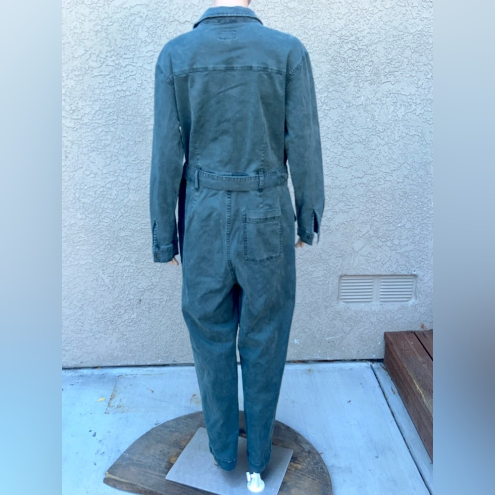 Universal Threads Green Utility Style Long Sleeve… - image 3